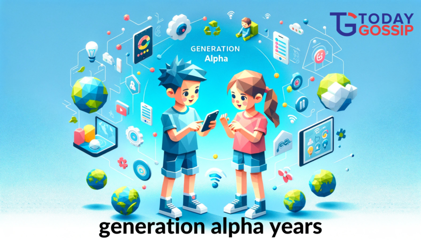 generation alpha years