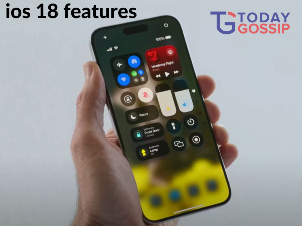 ios 18 features