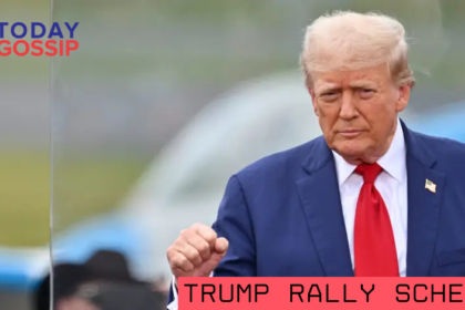 trump rally schedule