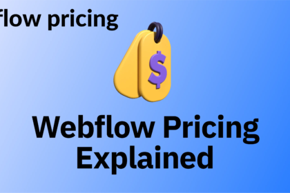 webflow pricing