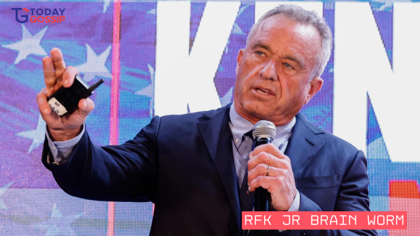 rfk jr brain worm